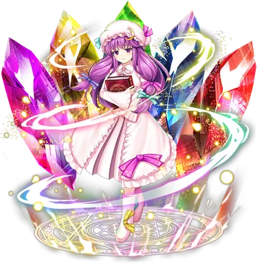 伙伴「帕秋莉·诺蕾姬」立绘