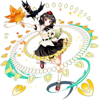 伙伴「射命丸文」立绘