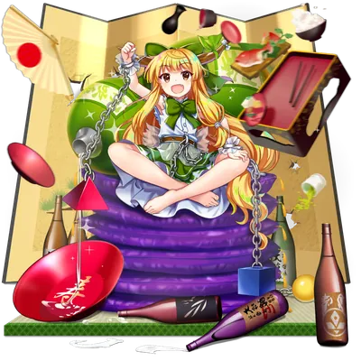 伙伴「伊吹萃香」立绘