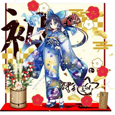 伙伴「博丽灵梦」立绘