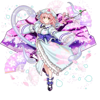 伙伴「西行寺幽幽子」立绘