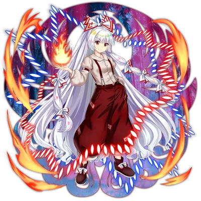 伙伴「藤原妹红」立绘