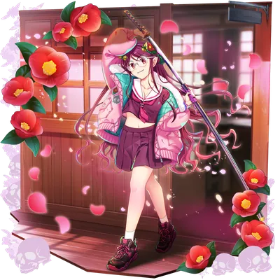 伙伴「日白残无」立绘