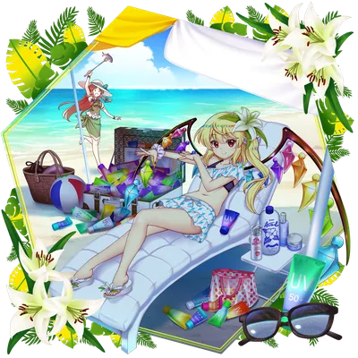 伙伴「芙兰朵露·斯卡雷特」立绘