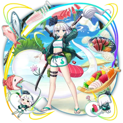伙伴「魂魄妖梦」立绘