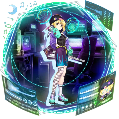 伙伴「露娜萨·普莉兹姆利巴」立绘