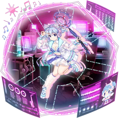 伙伴「梅露兰·普莉兹姆利巴」立绘