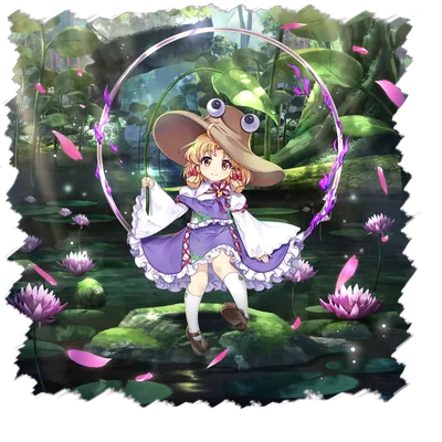 伙伴「洩矢诹访子」立绘